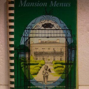 Vintage Mansion Menus Bartow-Pell Mansion Museum